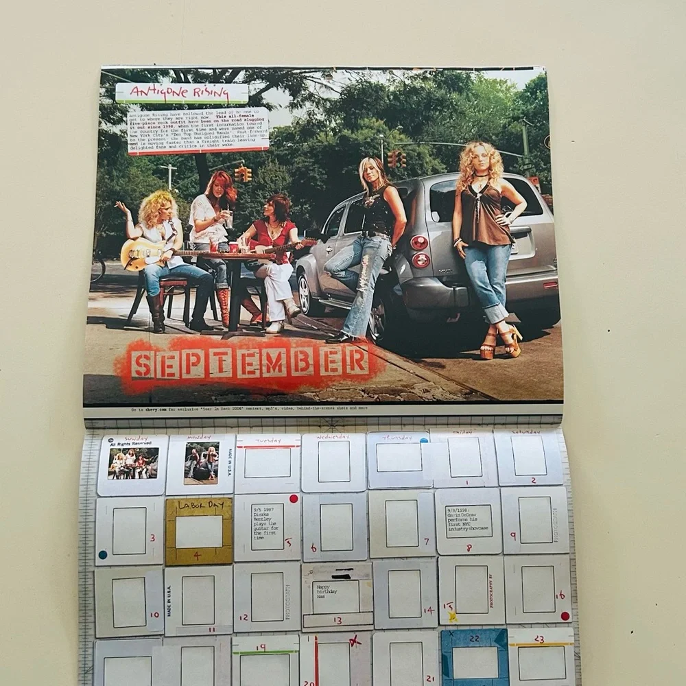 CHEVY / Year In Rock 2006 Calendar
